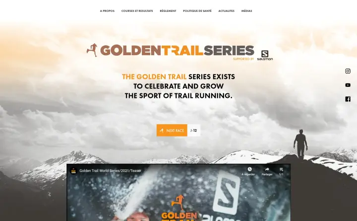 Salomon Golden Trail Series